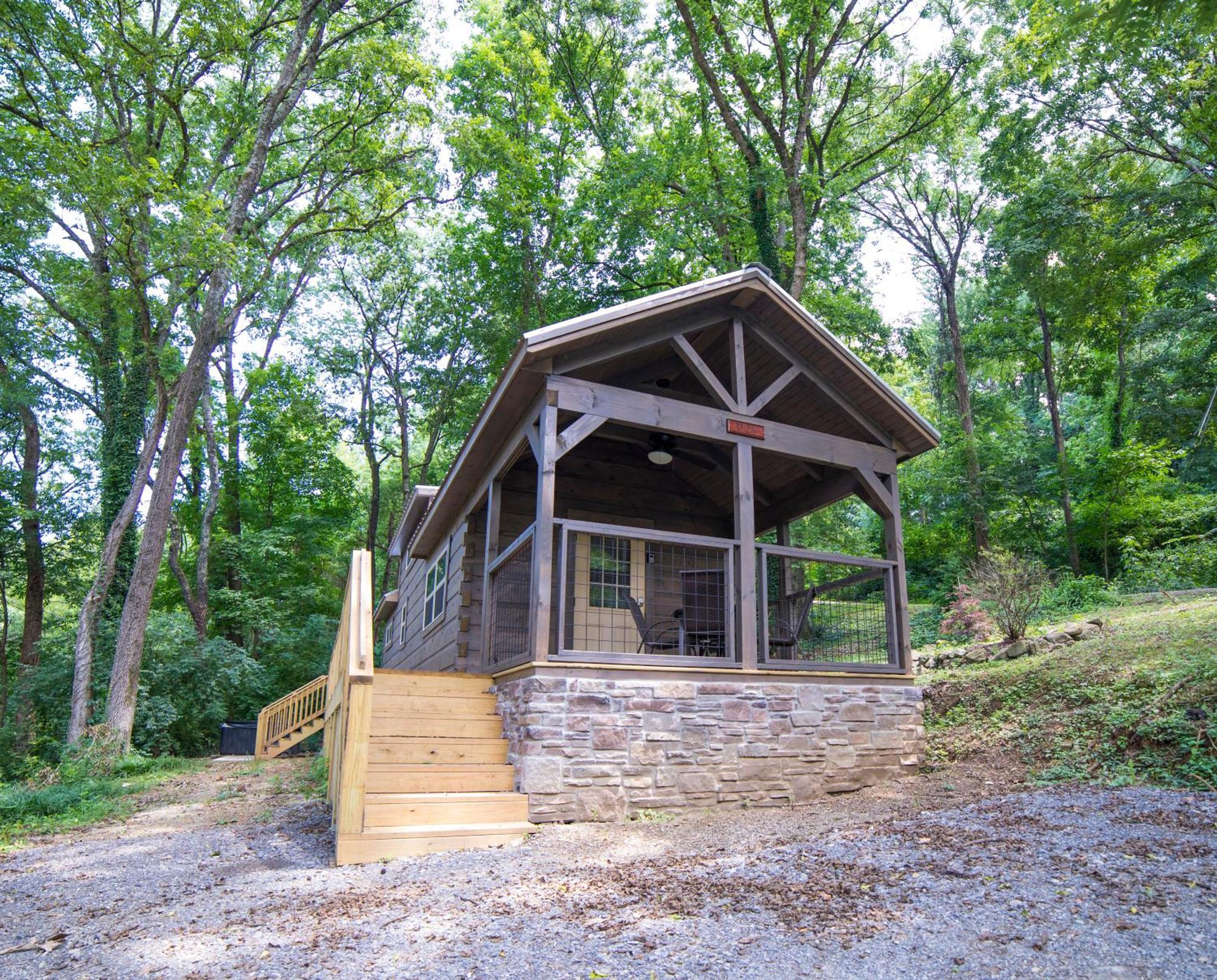Ryon Tiny Home Cabin City-Side Rustic Retreat Chattanooga Bagian luar foto